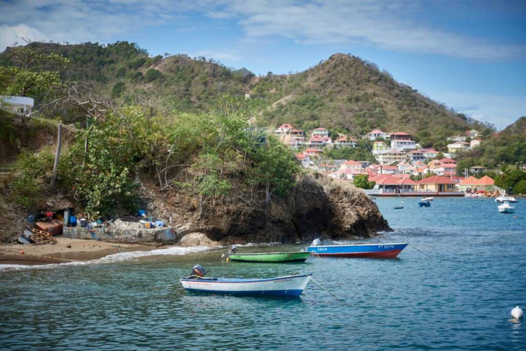 Vue sur les Saintes