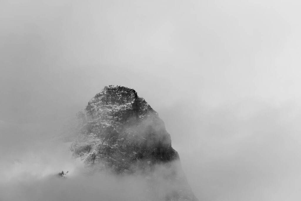 Tempête sur le Ha Ling Peak