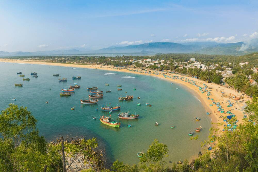 Plage Quy Nhon au Vietnam