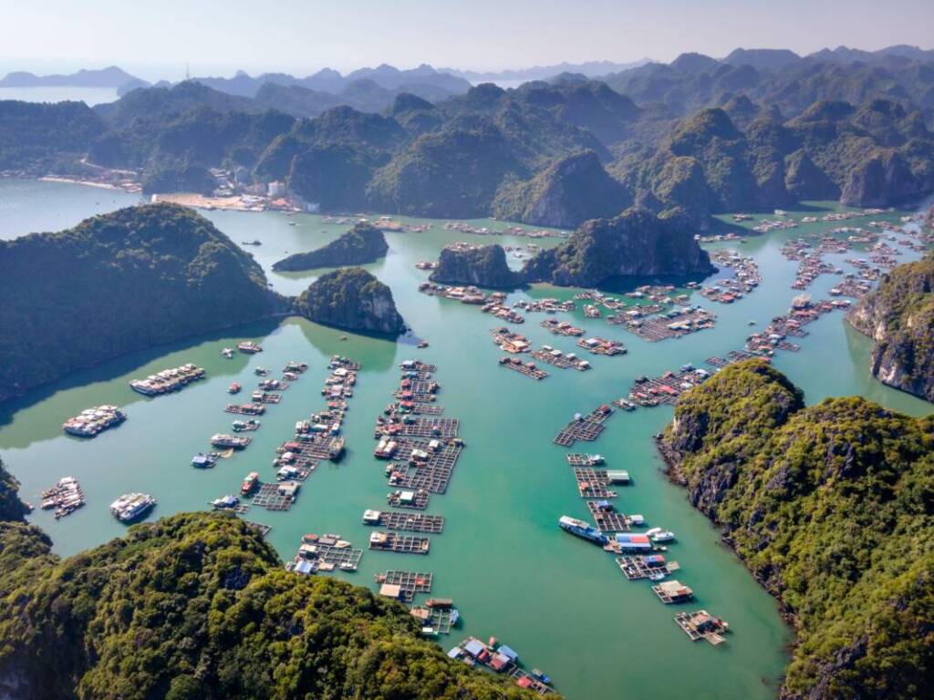 La Baie d'ha Long au Vietnam