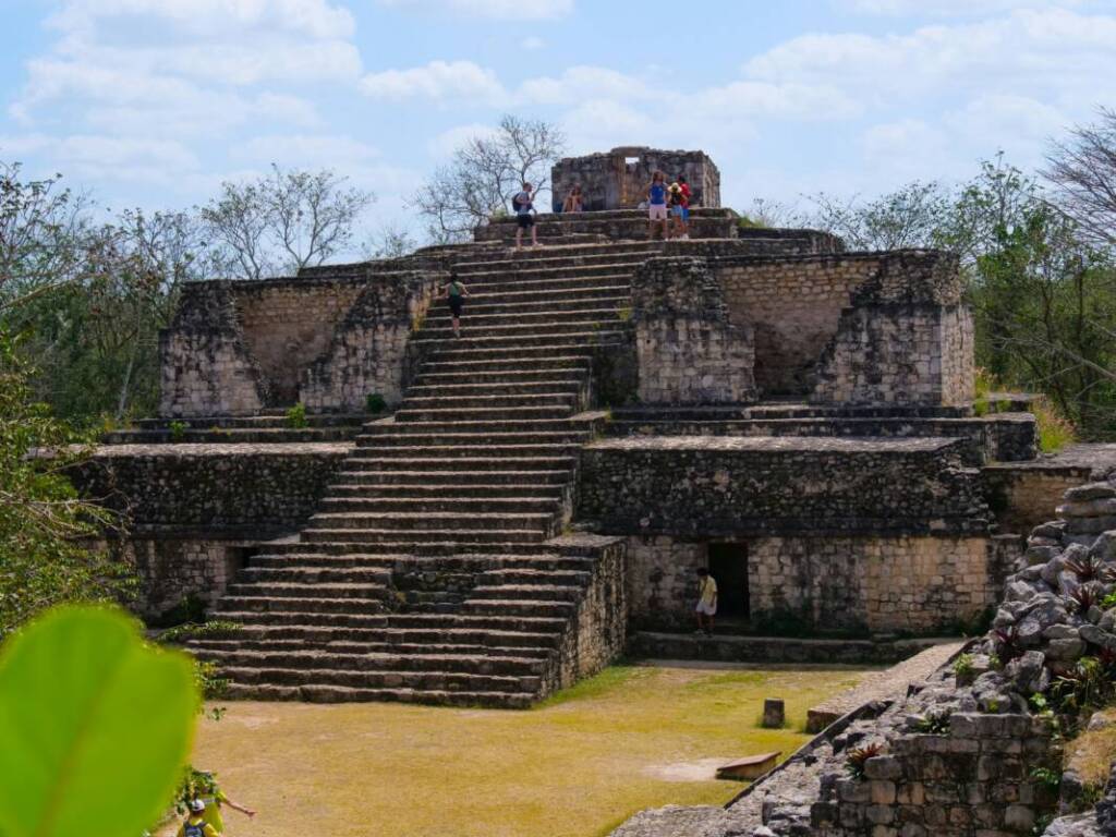 La pyramide d'Ek Balam au Mexique