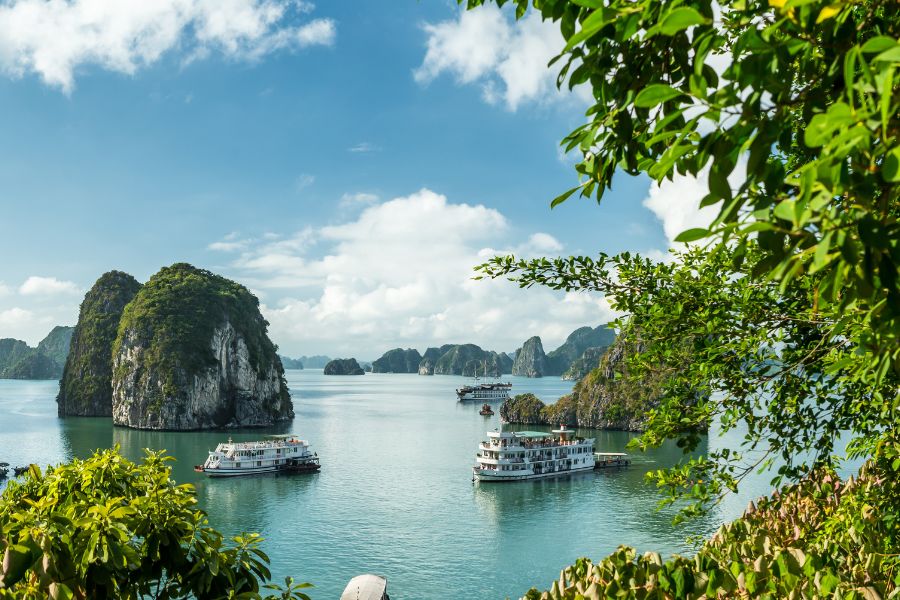 La grandiose Baie d'Ha Long