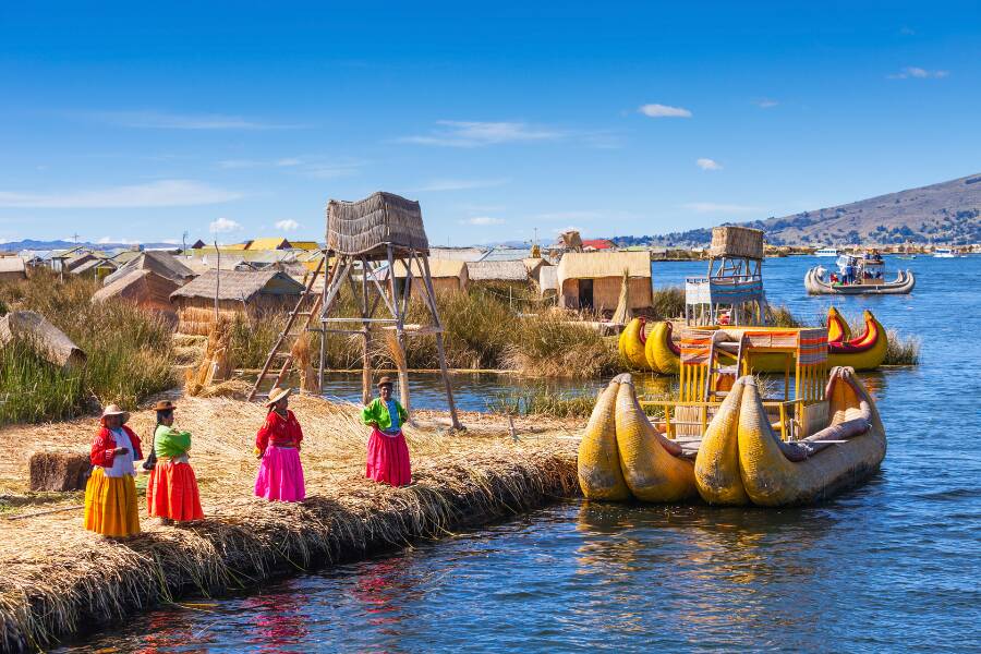 Le lac Titicaca au Pérou