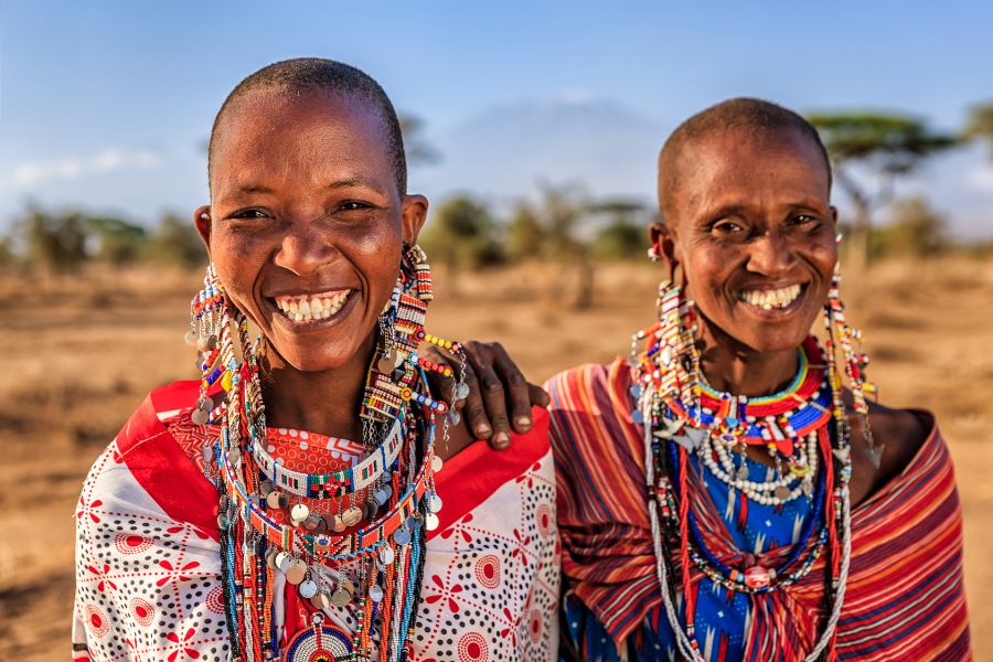 Femmes de la tribu Maasaï