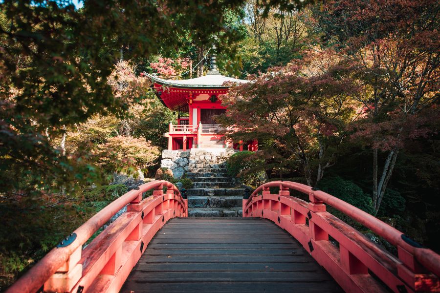 Temple Daigoji à Kyoto