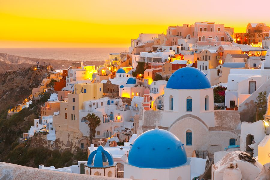 Coucher de Soleil depuis Oia