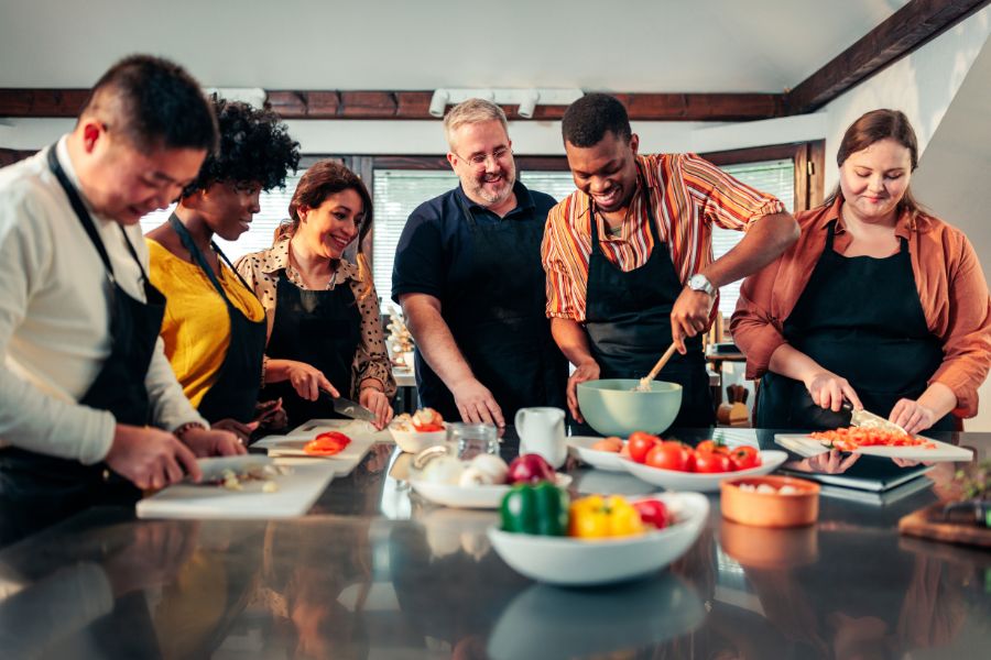 Cours de cuisine du monde