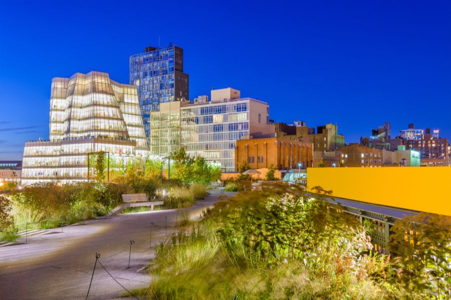 Le High Line, une ancienne voie ferrée