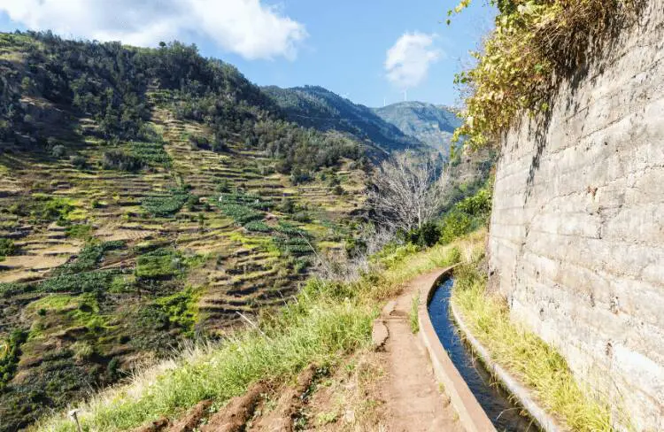 Levada à Madère.