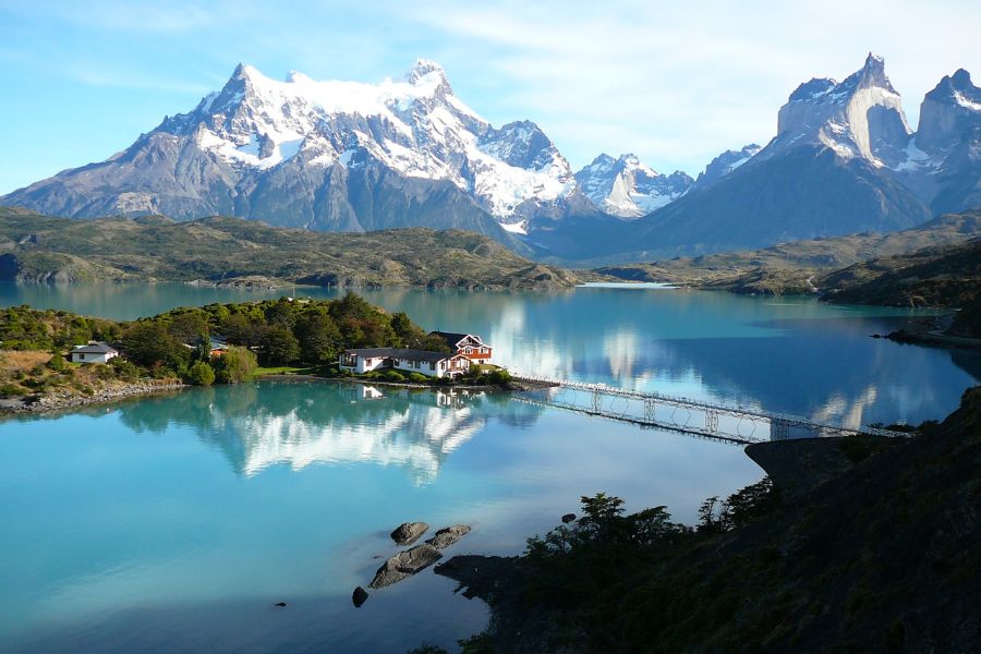 Le parc naturel Torres del Paine  en janvier