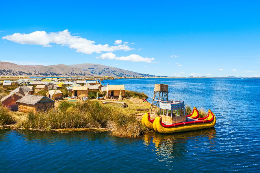 Lac Titicaca en Bolivie