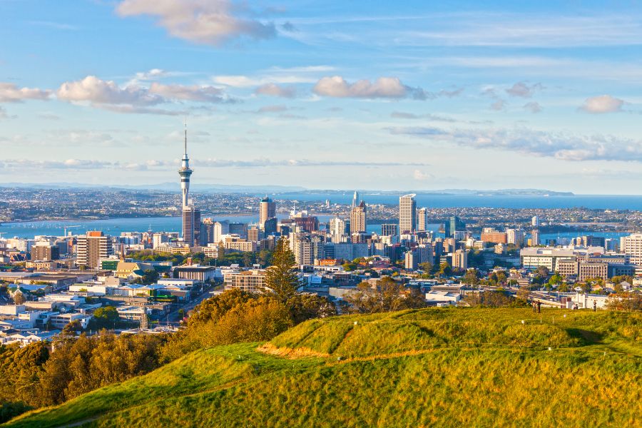 Auckland depuis le Mont Eden