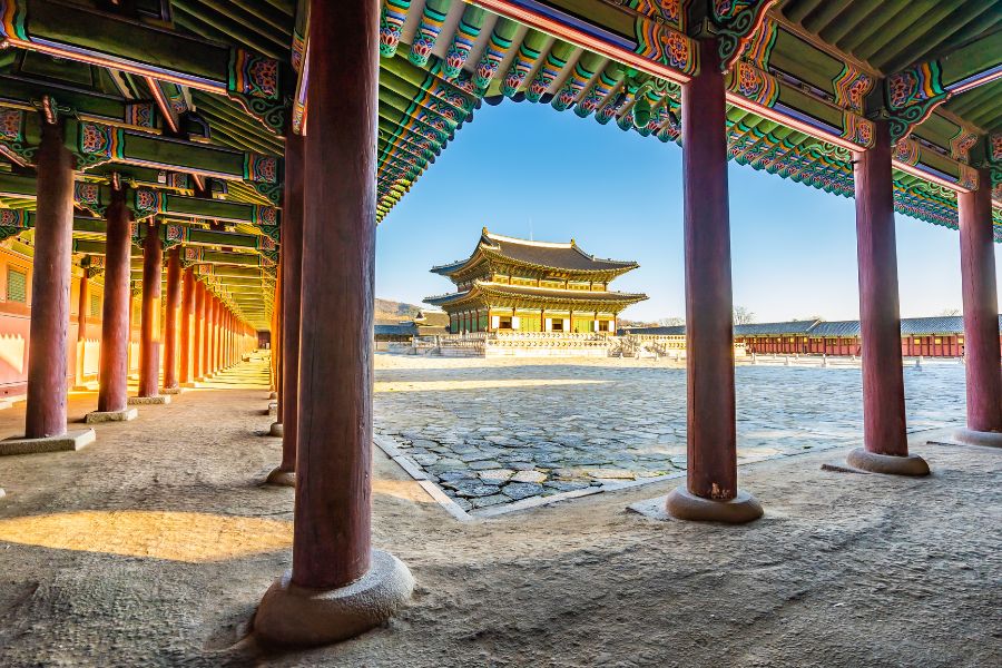 En plein cœur de la capitale sud-coréenne découvrez le Palais Gyeongbokgung