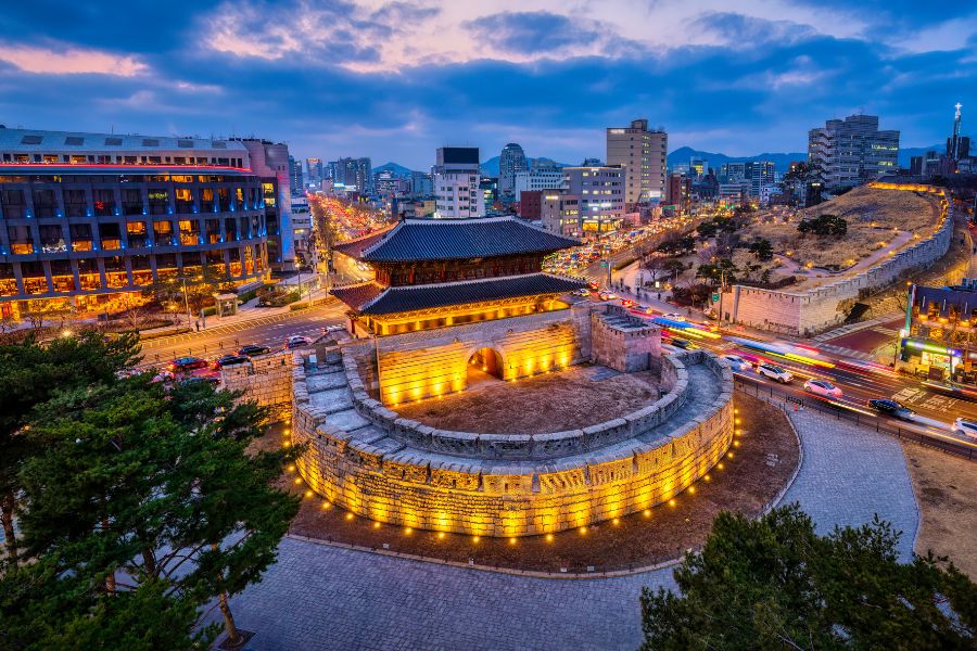 Dongdaemun à Séoul