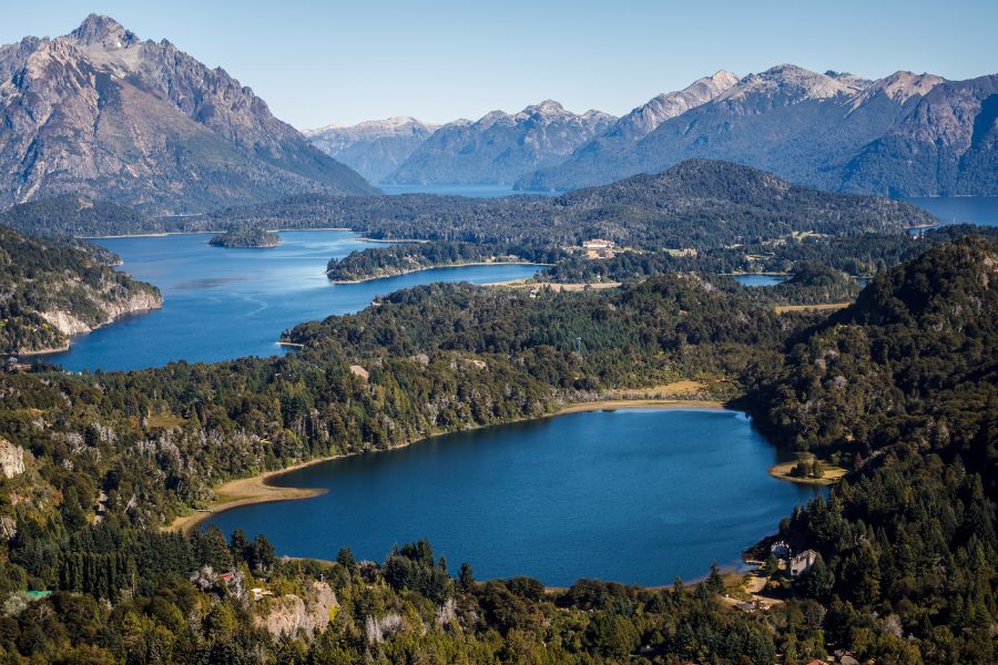 Lac Nahuel Huapi en Argentine