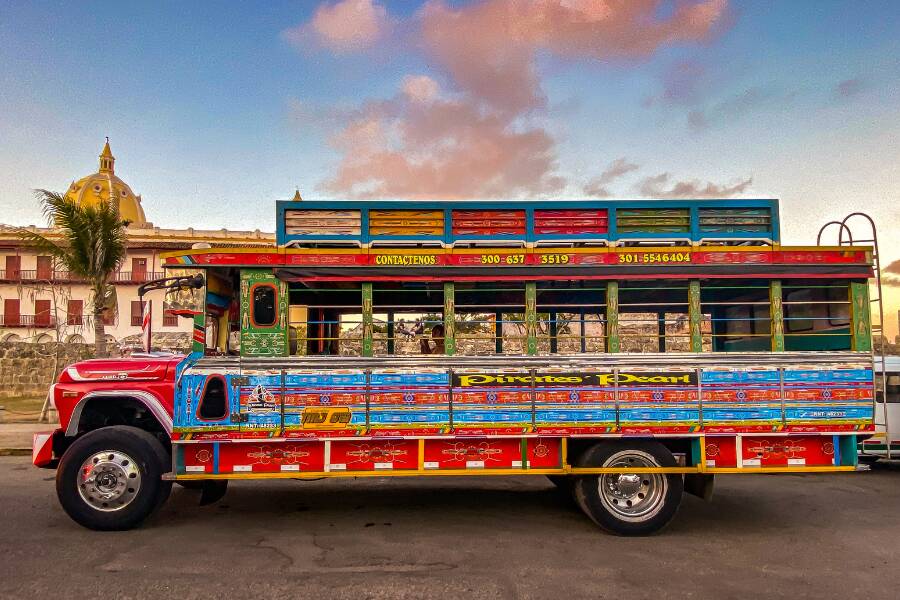 Les Chivas, les bus les plus colorés de Colombie