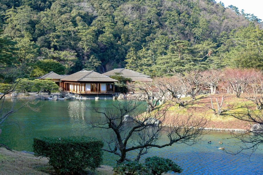 Jardins de Ritsurin, Japon