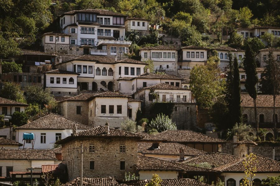 Architecture typique à Berat