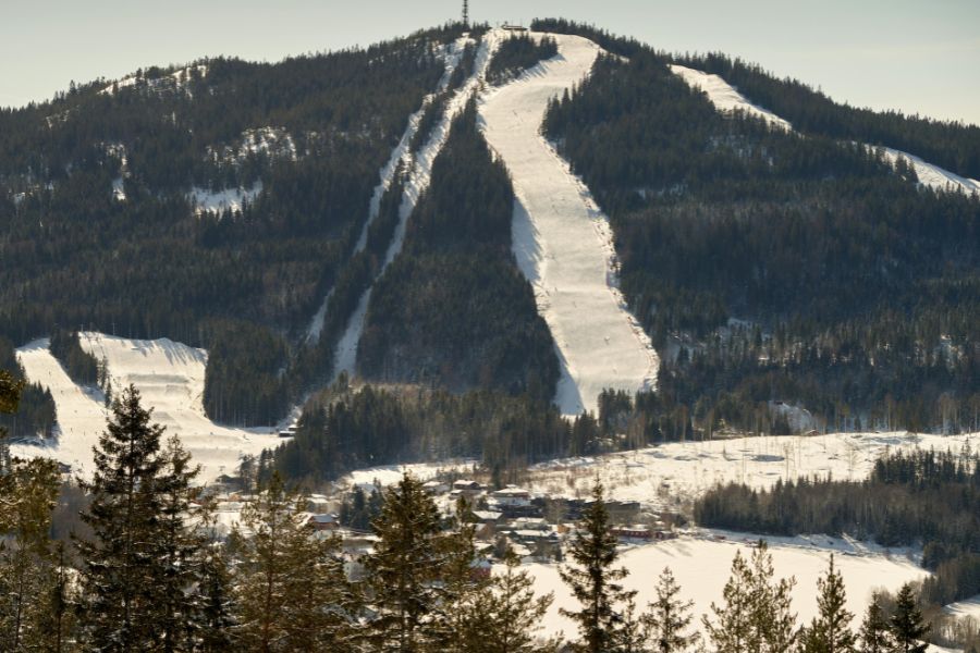 Pistes de ski, Hakadalm Norvège