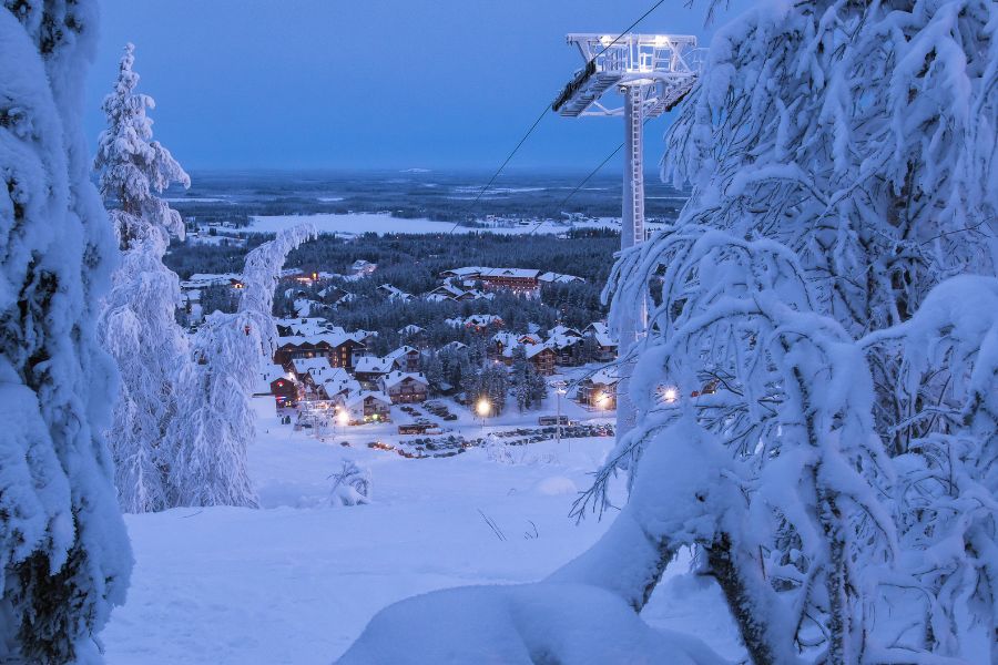 Station de ski Levi, Finlande