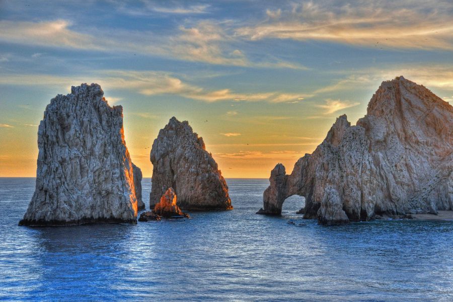 Coucher de soleil à Cabo San Lucas