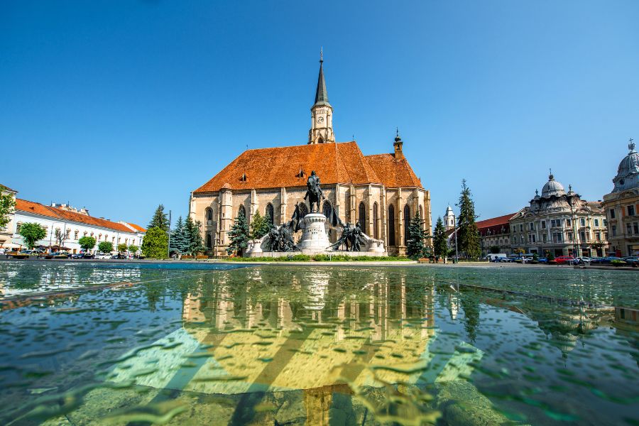 Eglise Saint-Michel, Cluj-Napoca, Roumanie