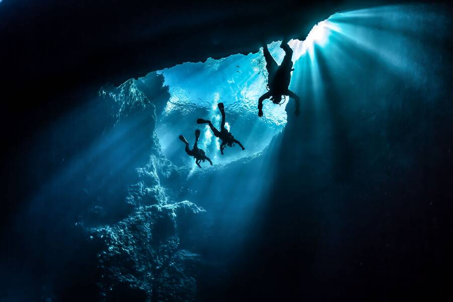 Immersion en plongée sous-marine